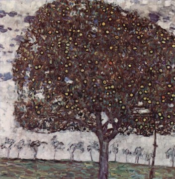 DerApfelbaum symbolisme Gustav Klimt Peinture à l'huile